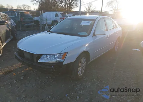 2009 Hyundai Sonata Limited из США, поврежденный, VIN 5NPEU46C99H494345